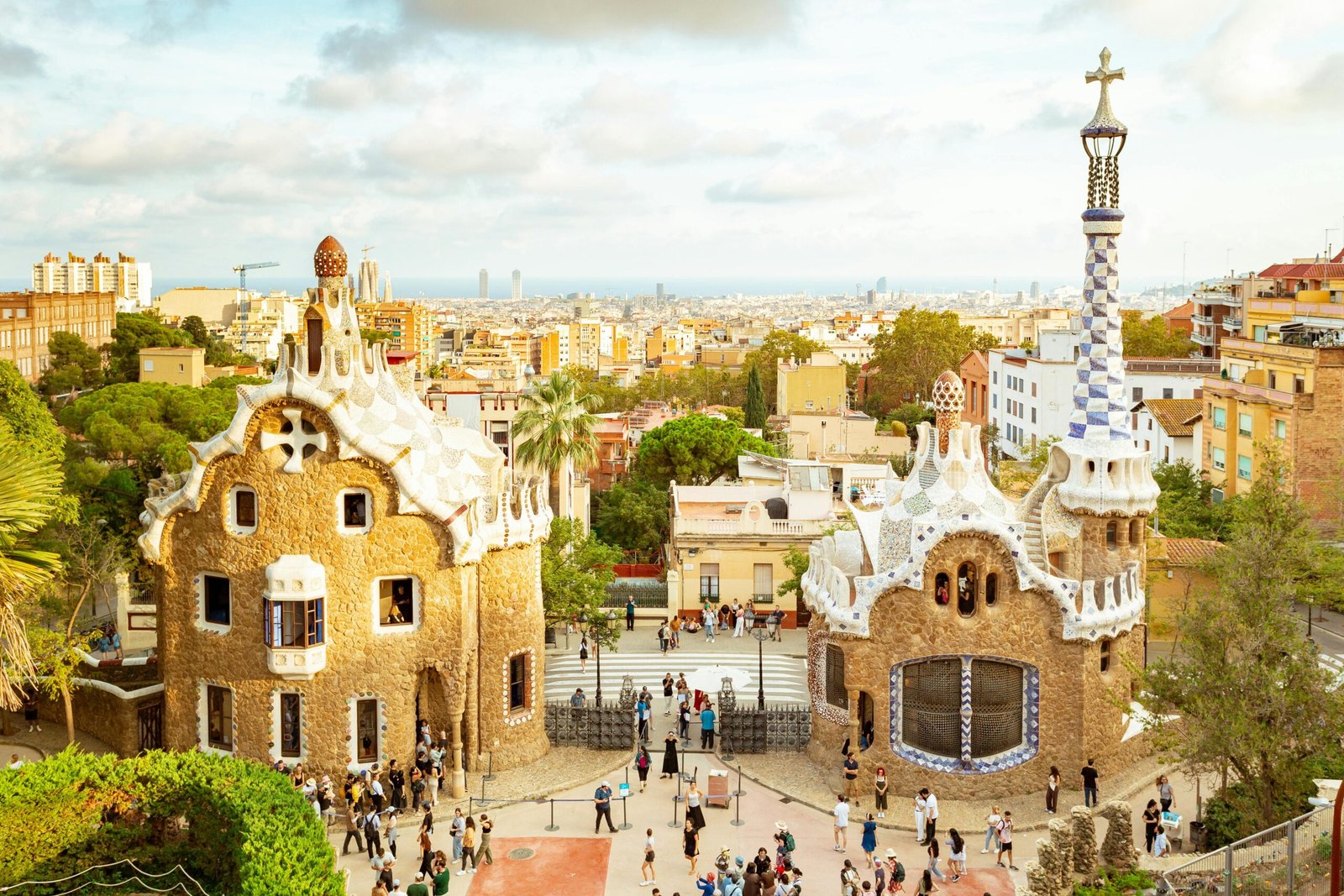 Barcelona Guell Park Scaled